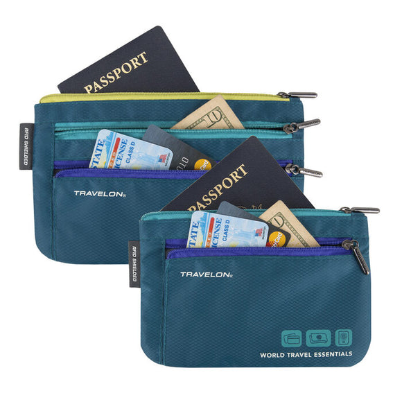 Currency & Passport Pouches