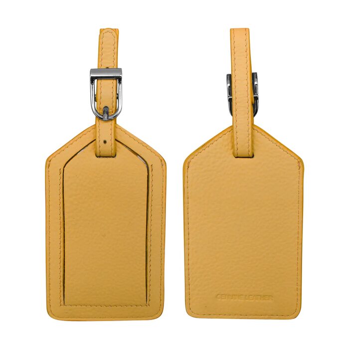 Leather Luggage tag