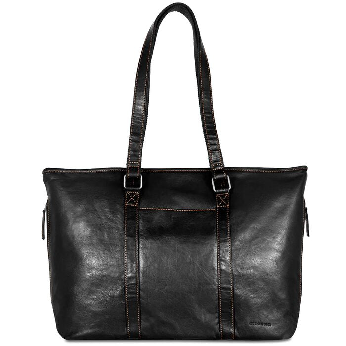 Voyager Leather Shopper Tote