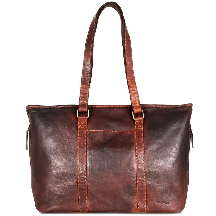 Voyager Leather Shopper Tote