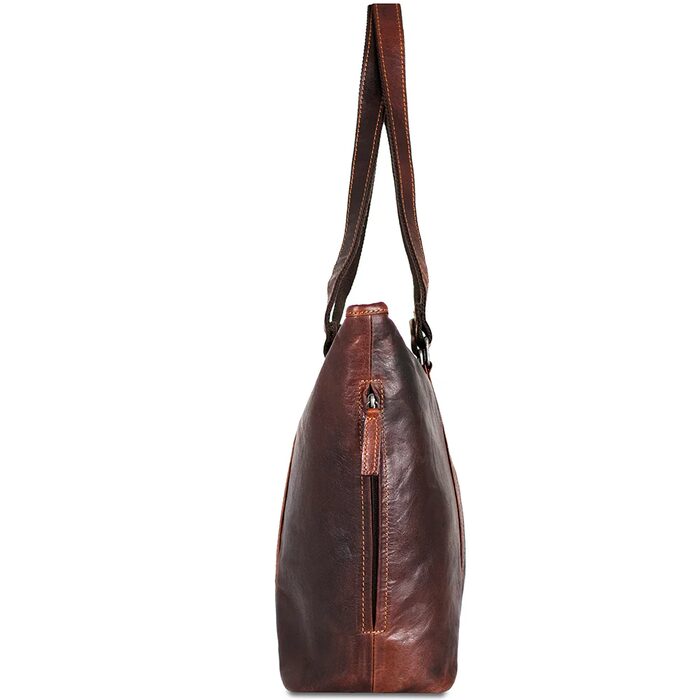 Voyager Leather Shopper Tote