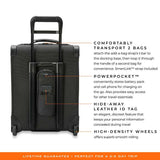 Baseline Global 2-Wheel Carry-On