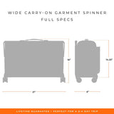 Baseline Wide Carry-on Garment Spinner