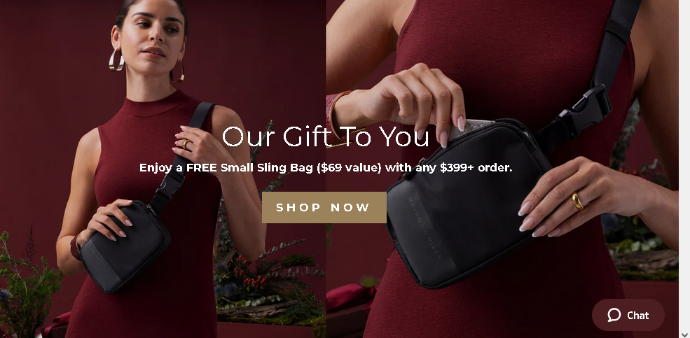 Briggs & Riley Small Sling Bag FREE with Orders $399+ while supplies last