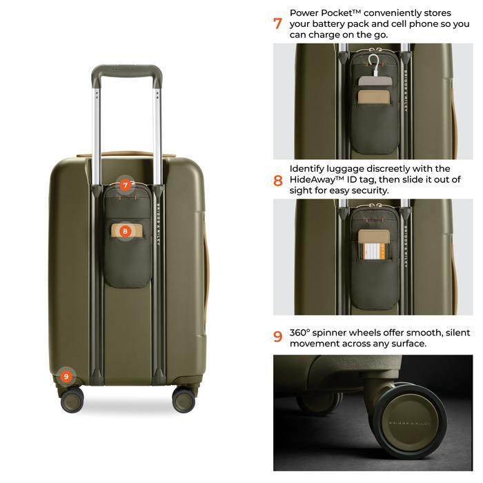 Sympatico 3.0 Essential 22" Front Pocket Carry-on Expandable Spinner