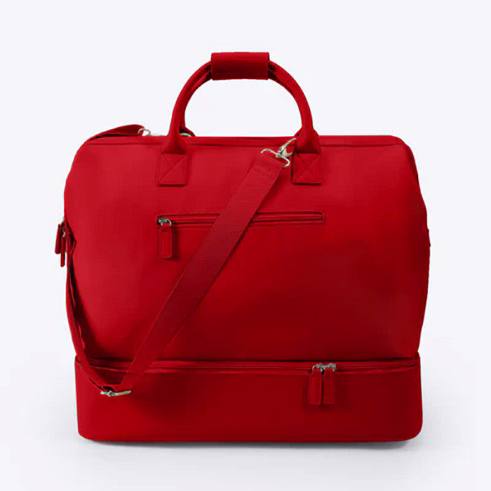NOBL Travel Weekender Bag in Red