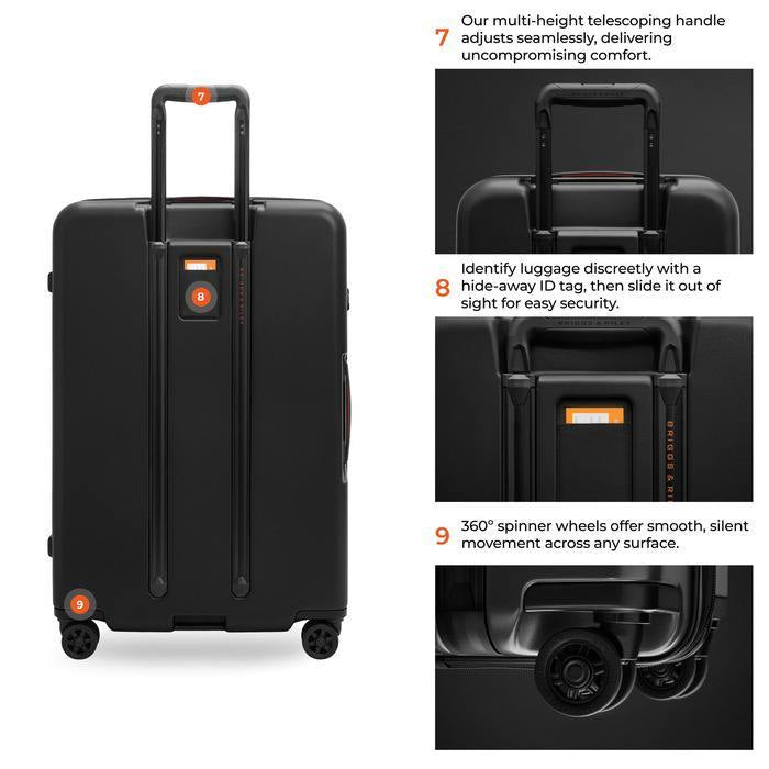 ZDX Large 30” Hardside Expandable Spinner