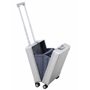 Aleon 21" Aluminum Vertical Overnight Business Carry-On