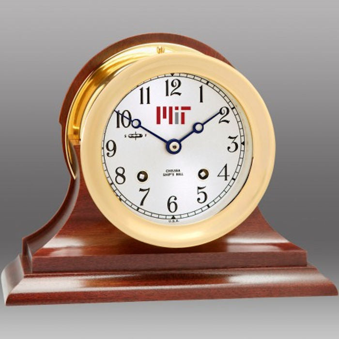 4-1/2" Ship's Bell Clock,  Traditional Base