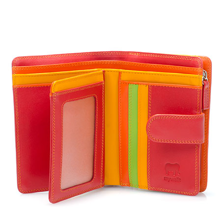 Medium 10 C/C Wallet w/Zip Purse