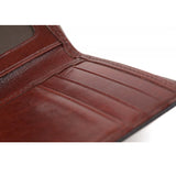 Old Leather Double I.D. Trifold