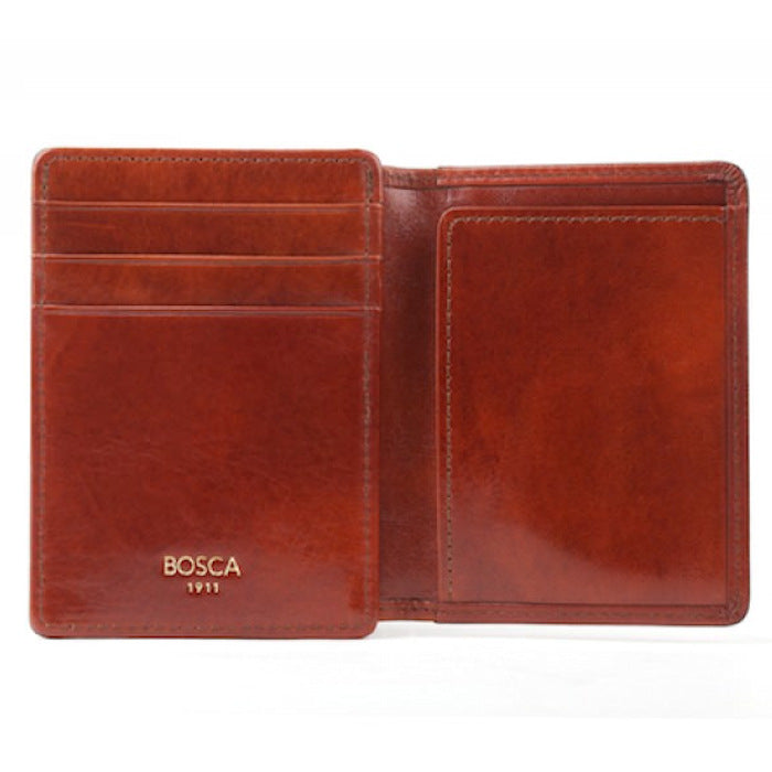 Old Leather Front Pocket I.D. Wallet